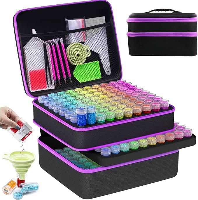 Ultimate Diamond Painting Storage Kit - Diamond Canvas